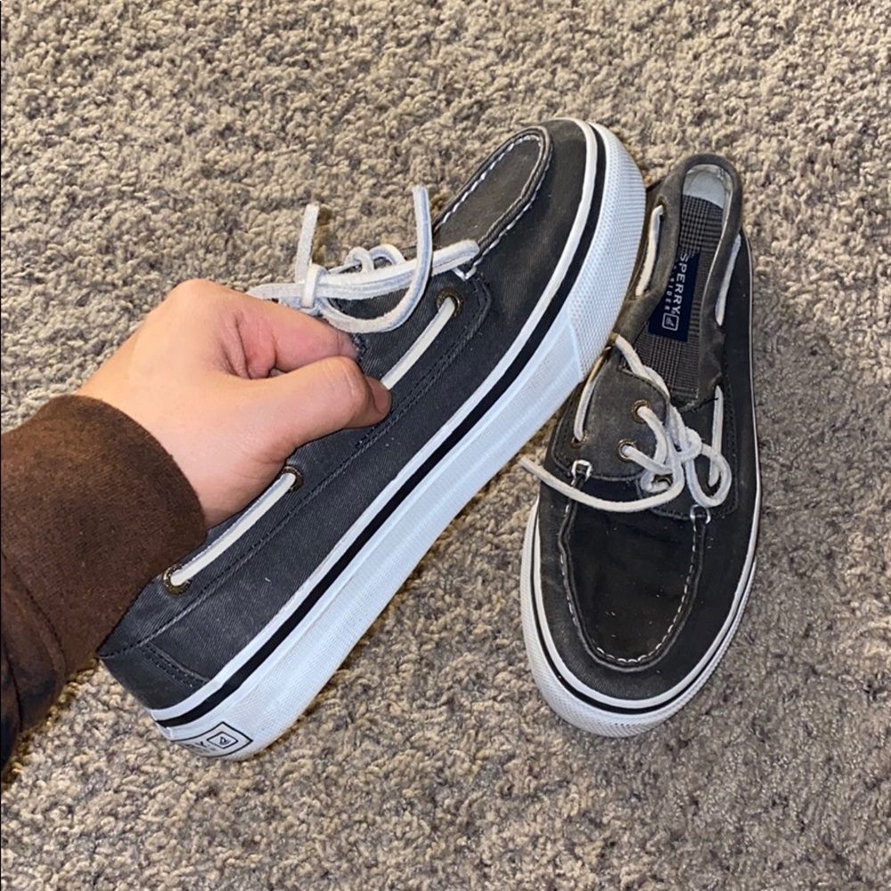7.5 - Blue/White - Sperry Classic Shoe (Van Style)
